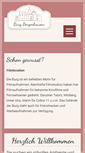 Mobile Screenshot of burg-bergerhausen.de